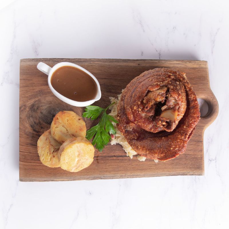 Promo Paulaner Crispy Pork Knuckle Diskon 20 Di Seller Kempinskieats