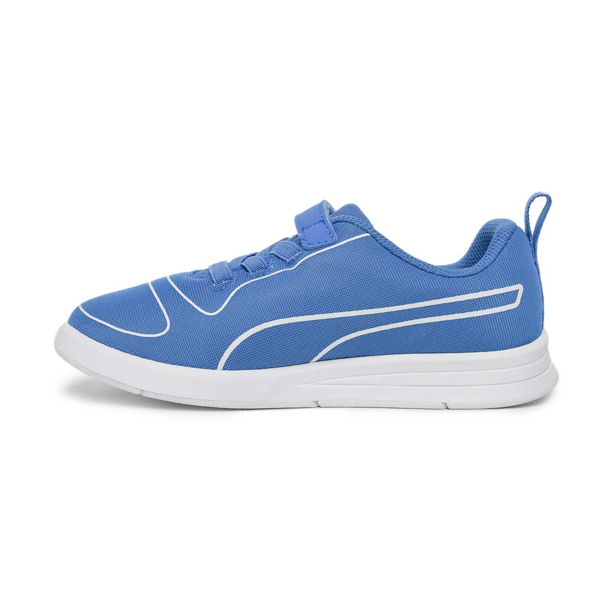 puma shoes for boys white and blue