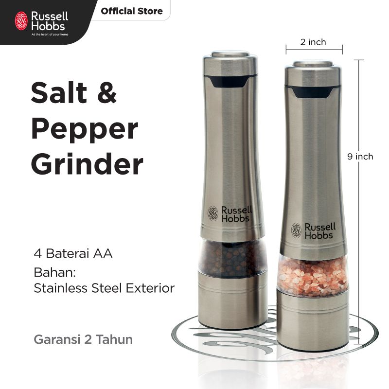 Jual Russell Hobbs Classic Salt & Pepper Grinder di Seller DR STORE