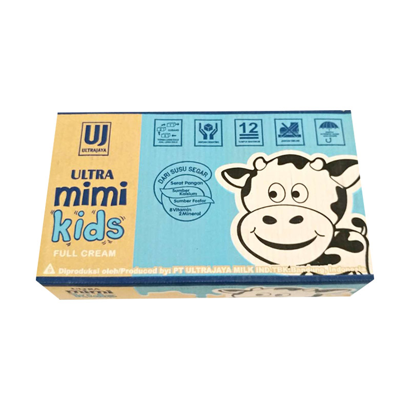 Promo Ultra Jaya Susu UHT Ultra Mimi Full Cream [125 mL/1 Dus isi 40