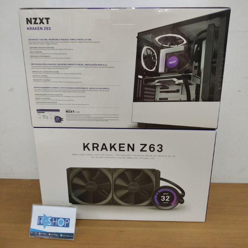Jual Nzxt Liquid Kraken Z63 Fan Cooling Processor Di Seller It Shop