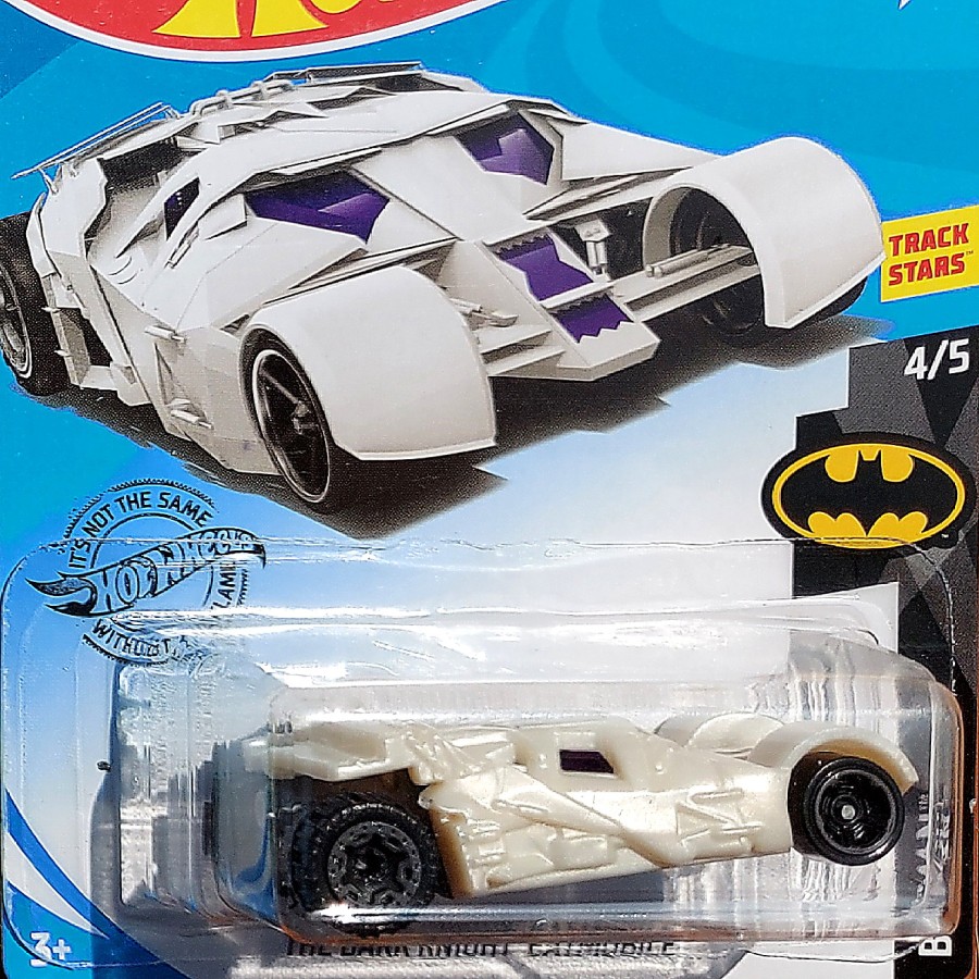 Hot wheels the dark knight 2025 batmobile white