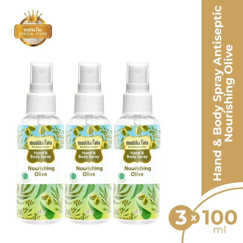 Jual Mustika Ratu Triple Antiseptic Nourishing Olive Hand and Body