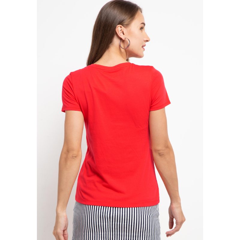 Jual Giordano Women's V Neck Tee - Kaos 