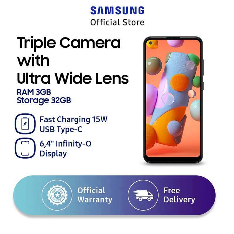 Jual Samsung Galaxy A11 Smartphone 3 Gb 32 Gb Murah Mei 2021 Blibli