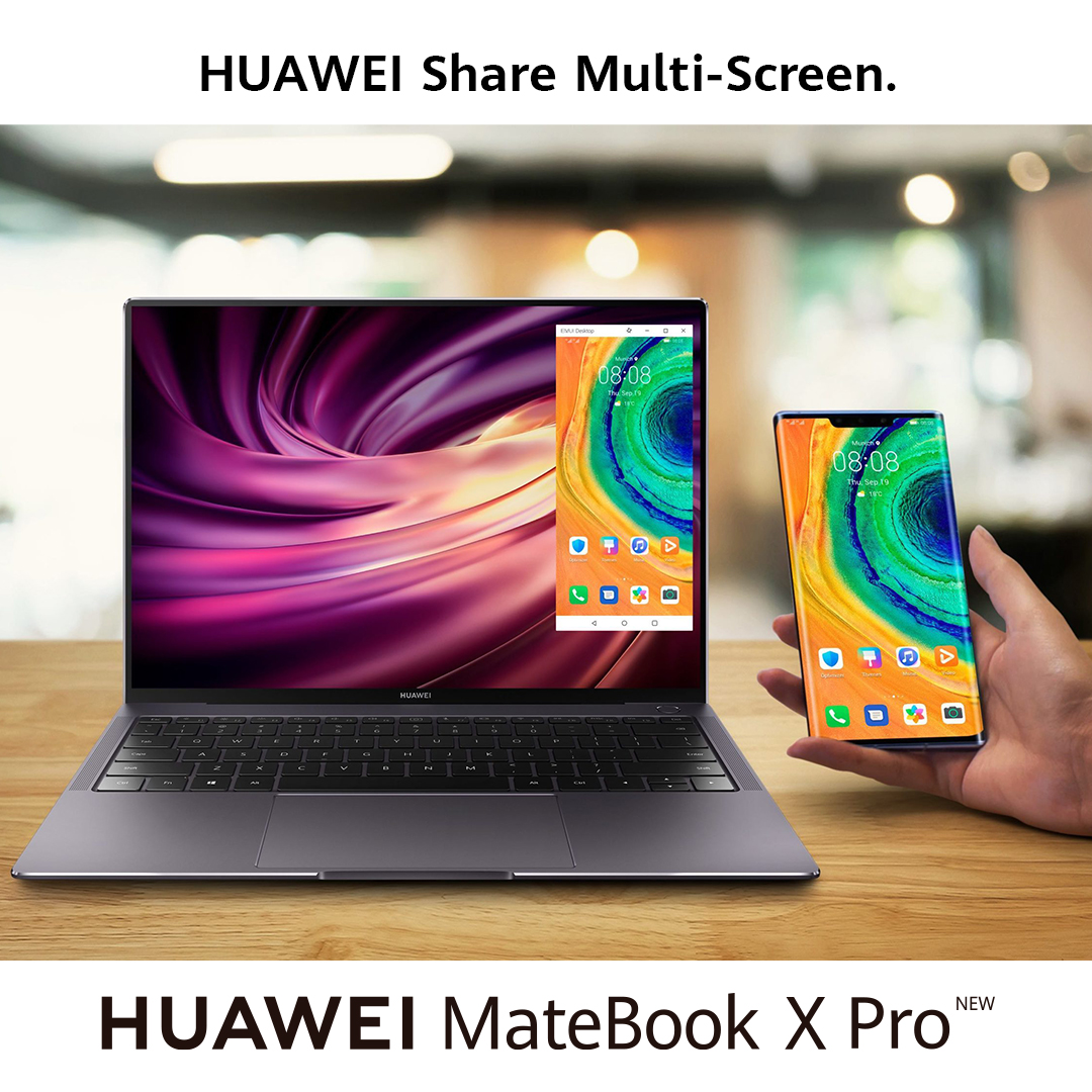 Jual Huawei MateBook X Pro [i7-10510U 16GB /1TB SSD 13.9 Inch] Laptop