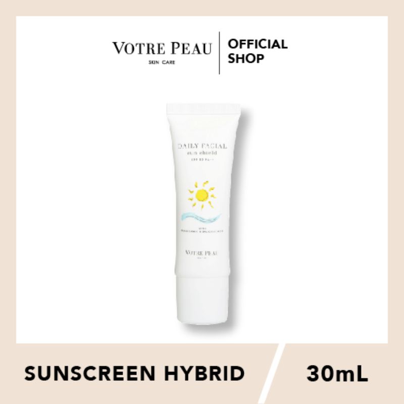 Jual Votre Peau Skin Care Facial Sun Shield SPF 50 PA ++ di Seller