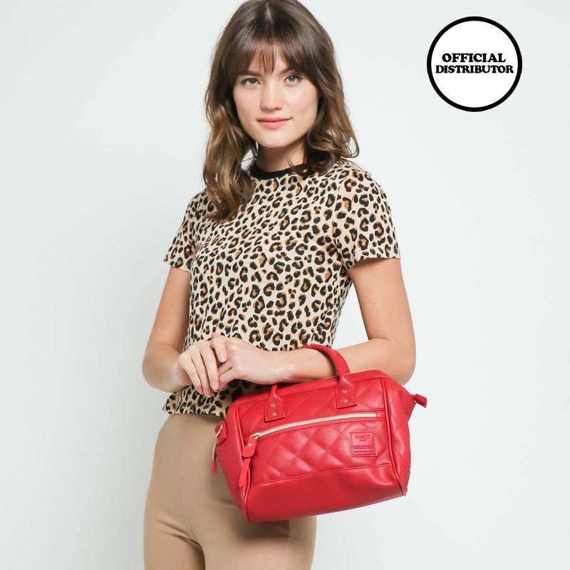 Anello 2way Mini Shoulder Bag - Red