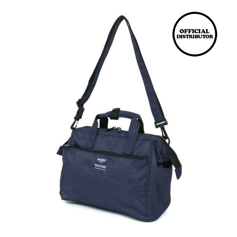 Jual Anello Track Series 2Way Mini Boston Bag Navy di Seller Anello