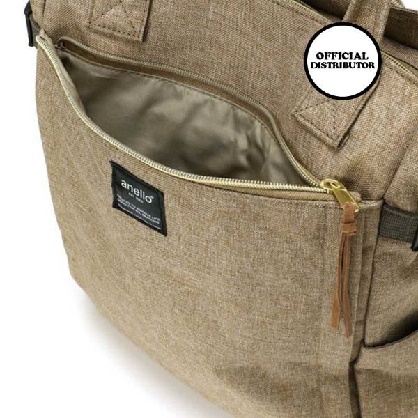 Series 10Pockets 2Way Tote Backpack R 