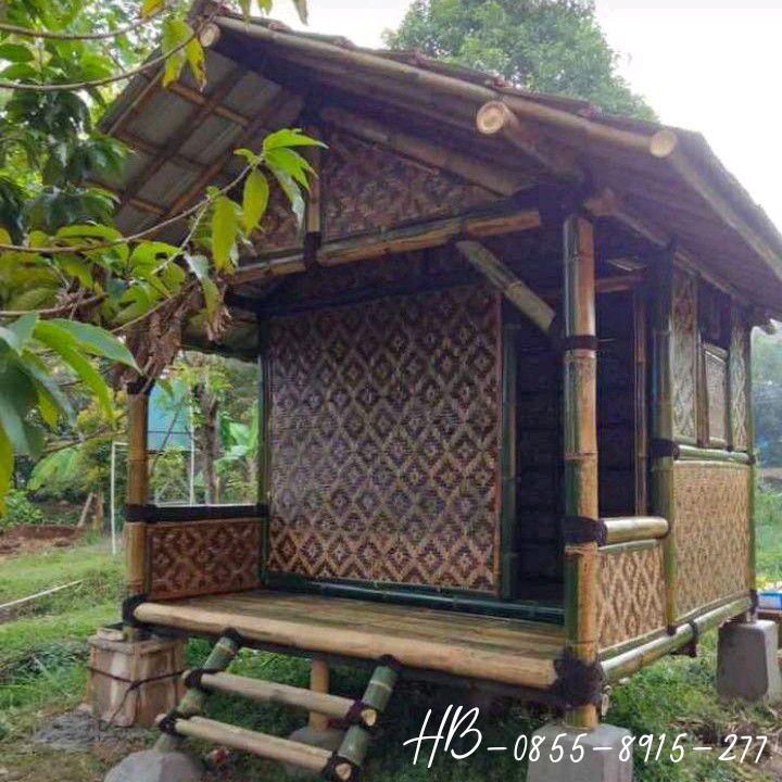 Jual Rumah Bambu Minimalis M² Di Seller Harry Bamboo - Rumpin, Kab
