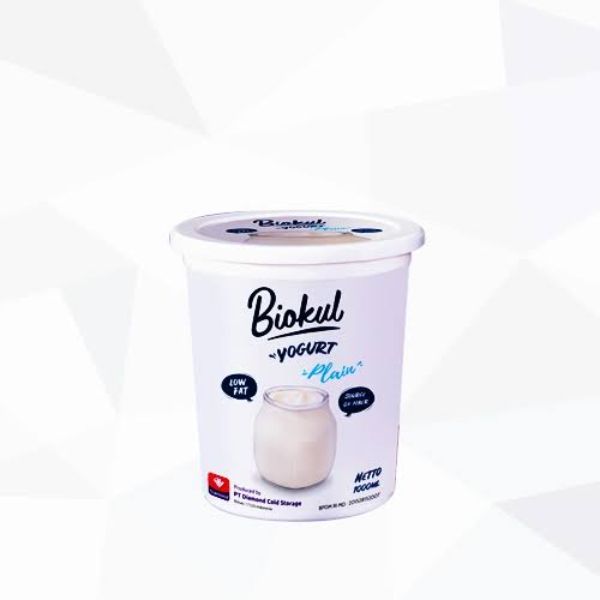 Jual Biokul Stirred Yogurt Plain 1 liter Sayurbox JKT di Seller