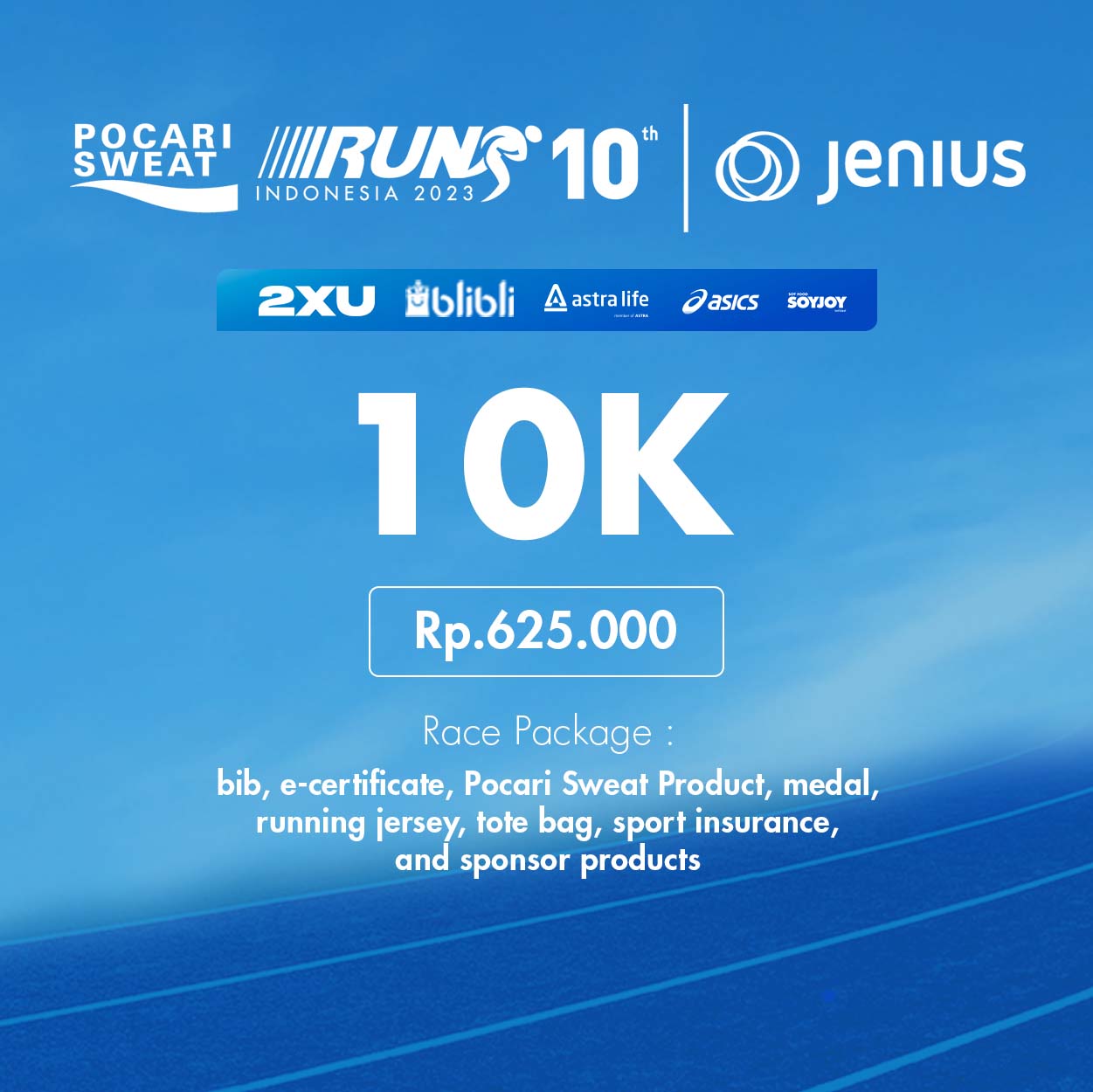 Jual 10k Di Seller Pocari Sweat Run Indonesia 2024 Merdeka4, Kota
