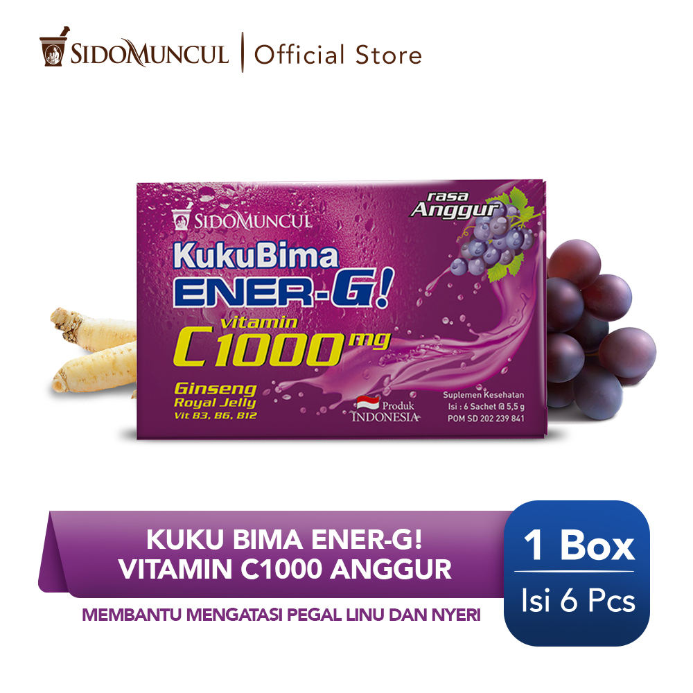 Sidomuncul Kuku Bima Energi Rasa Anggur Vitamin C 1000 Mg Suplemen Kesehatan Box 6 Sachet 4 6gr Terbaru Agustus 21 Harga Murah Kualitas Terjamin Blibli Sidomuncul Kuku Bima Energi Rasa Anggur Vitamin C 1000 Mg Suplemen Kesehatan Box 6 Sachet 4 6gr Terbaru Agustus 21 Harga Murah Kualitas Terjamin Blibli