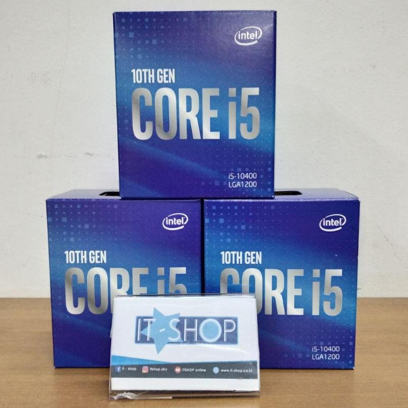 Jual Intel Core i5 10400 LGA 1200 Box Processor di Seller IT Shop ...