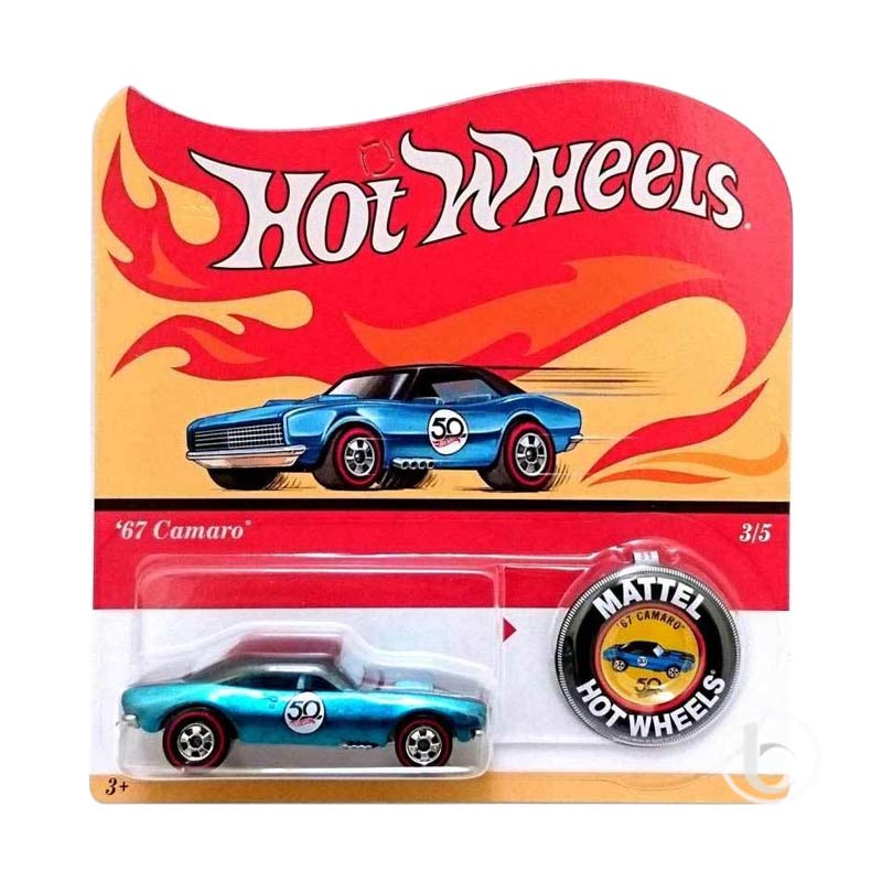 hot wheels 50th anniversary 67 camaro