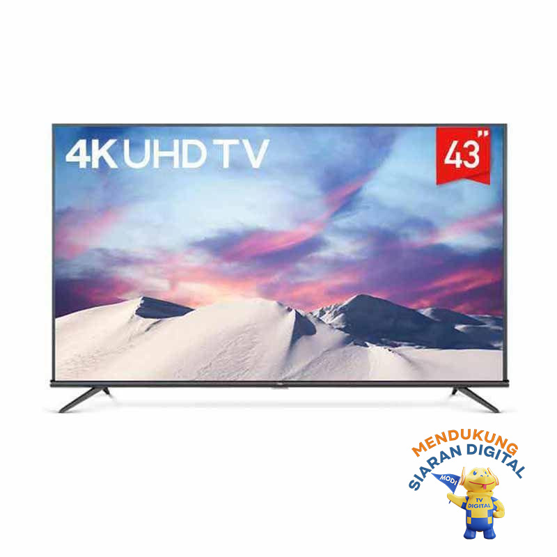 Jual TCL Model 43A8 Smart LED TV [43 Inch/Android 9.0/4K Ultra HD