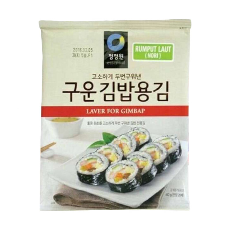 Jual Oem Rumput Laut Nori Laver For Kimbab Dan Sushi 20 Lembar Online November 2020 Blibli