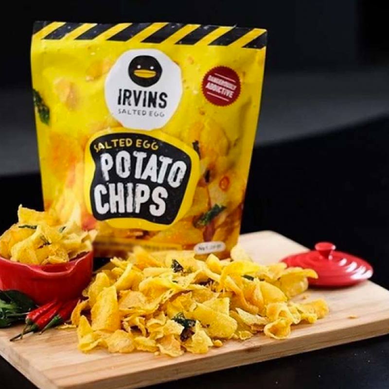 Jual Irvins Salted Egg Potato Chips [230 Gram] Di Seller Ifblibli ...