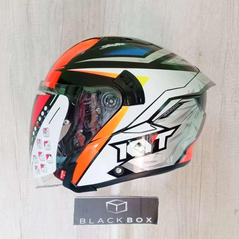 helm kyt nfj half face CEGICAP