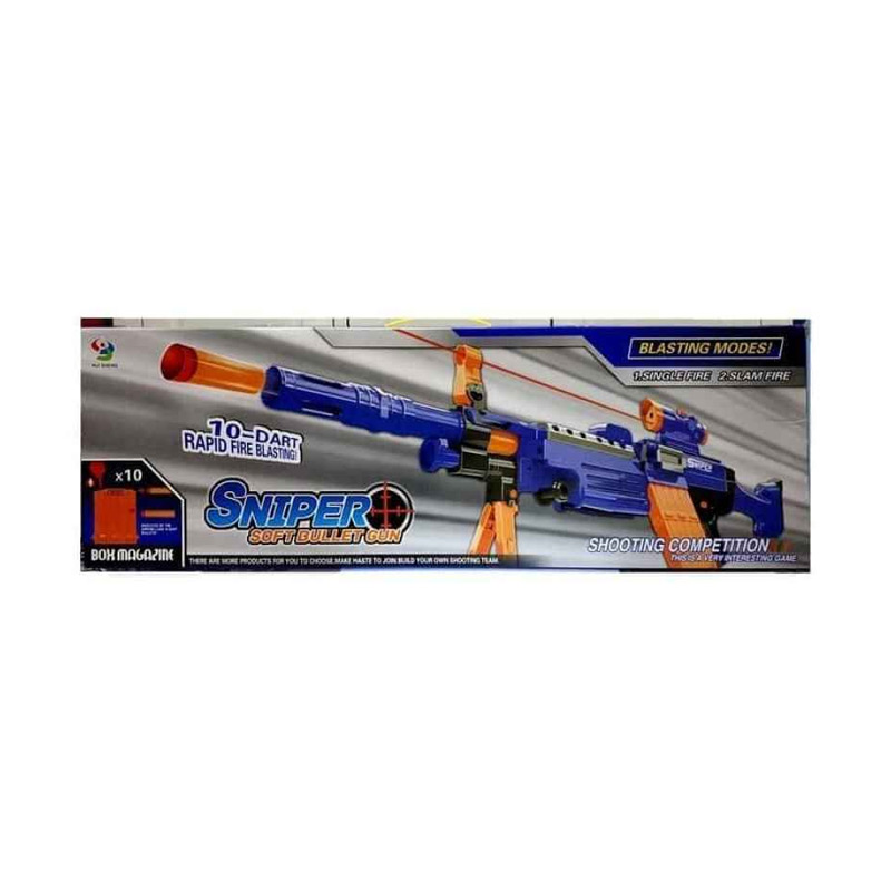 Jual Oem Sniper Mirip Nerf Soft Bullet Gun Mainan Pistol Anak Terbaru