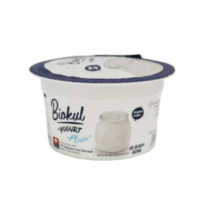 Jual Biokul Yogurt Stirred Plain Cup [80 Ml] Di Seller Pepito Market