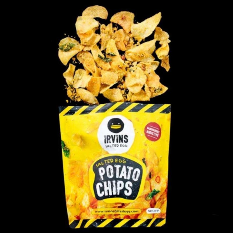 Jual Irvins Salted Egg Potato Chips [230gr] di Seller FOOD AND SUCH