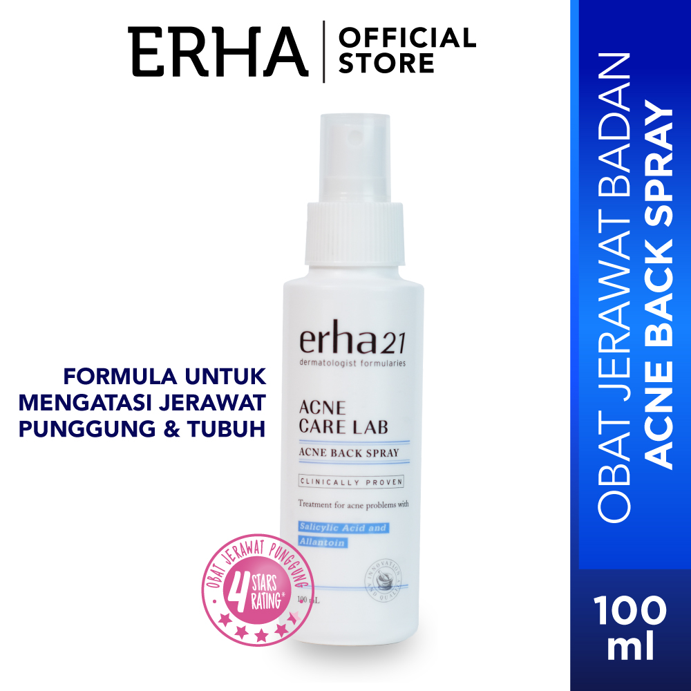 Jual Erha Acne Care Lab Acne Back Spray [100 mL] di Seller Falsix_Store
