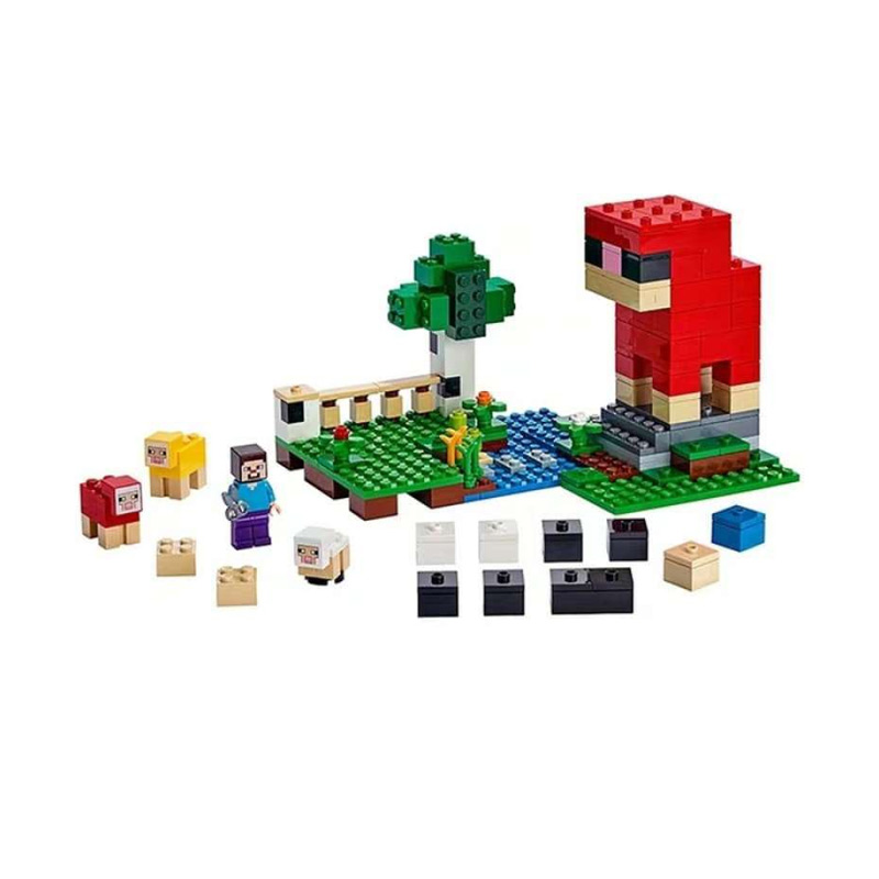 wool farm lego minecraft