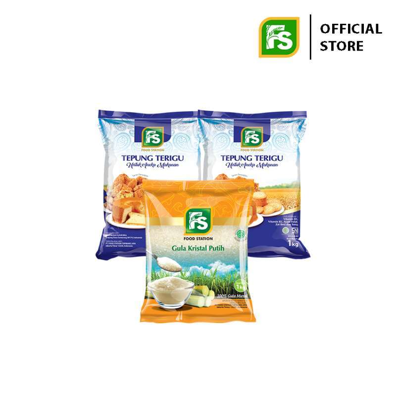 Jual Bundling Fs Tepung Terigu 2 Pcs 1 Kg Fs Gula Pasir 1 Pcs 1 Kg Murah Mei 2021 Blibli