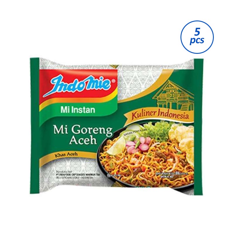 Jual Indomie Goreng Mie Aceh Mie Instan 5 Pcs Online Maret 2021 Blibli