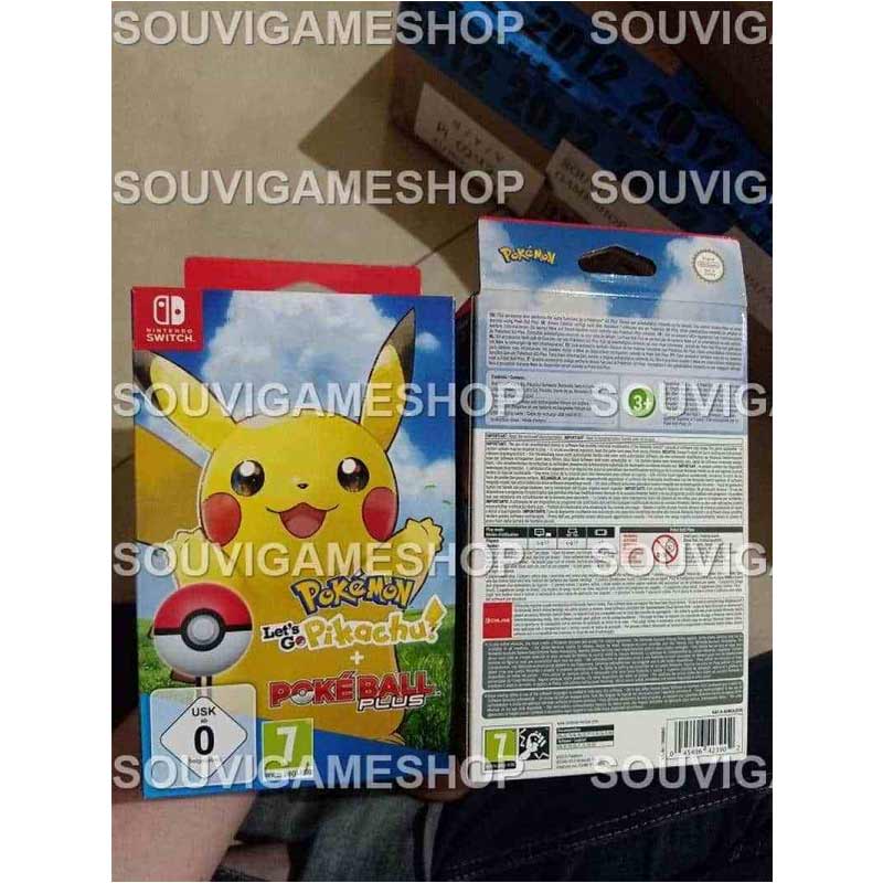 let's go pikachu pokeball plus