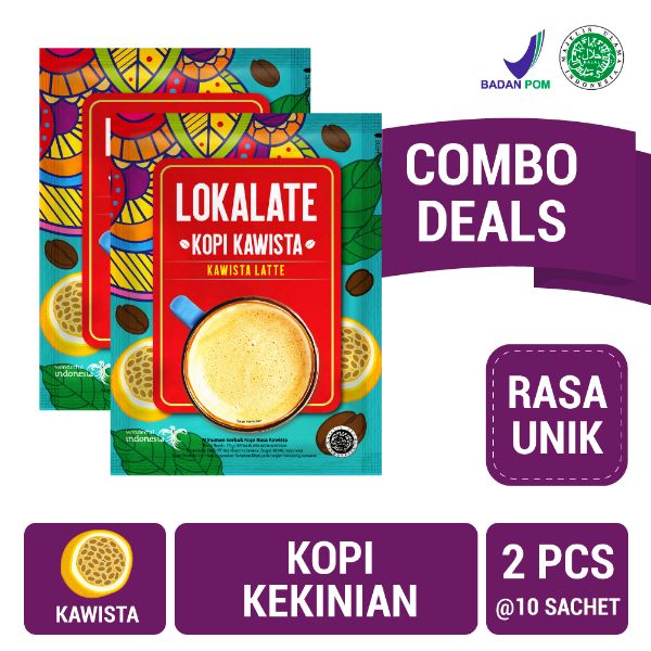 Jual Lokalate Kopi Kawista 20 Sachet Kopi Sachet Kopi Kekinian di