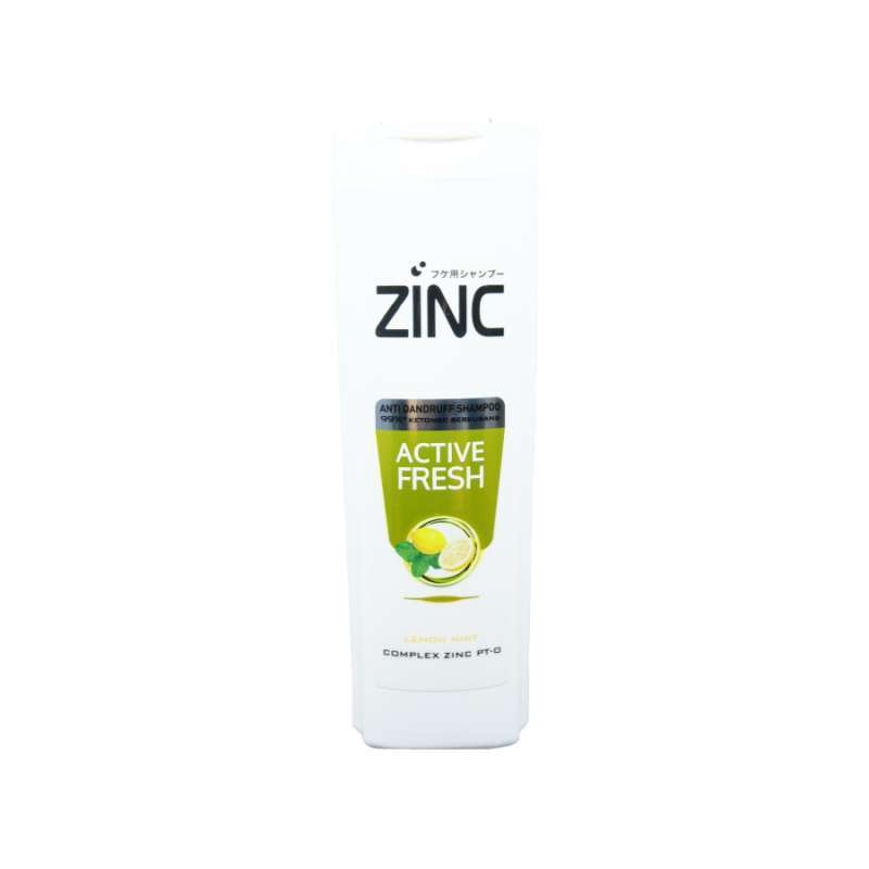 Jual ZINC SHAMPOO ACTIVE FRESH LEMON MINT 340 ML di Seller Akiooshi