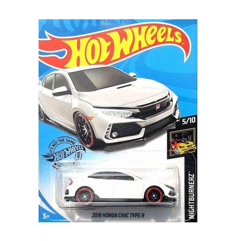 Jual Hot Wheels 2018 Honda Civic Type R 2019 Diecast Putih di