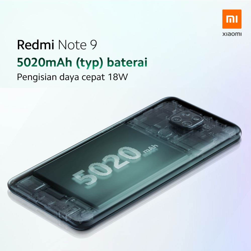 Jual Xiaomi Redmi Note 9 Smartphone [64 GB/4 GB/ O] Online