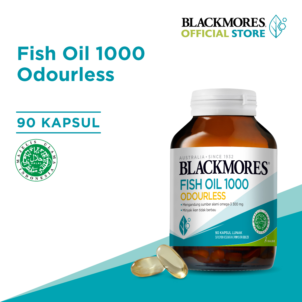 Jual Blackmores Fish Oil Harga Murah 2024 Blibli