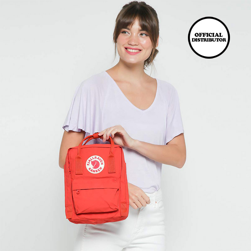 Kanken mini sales rowan red