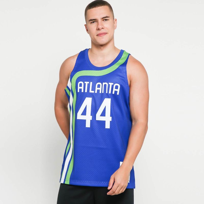 pistol pete atlanta hawks jersey