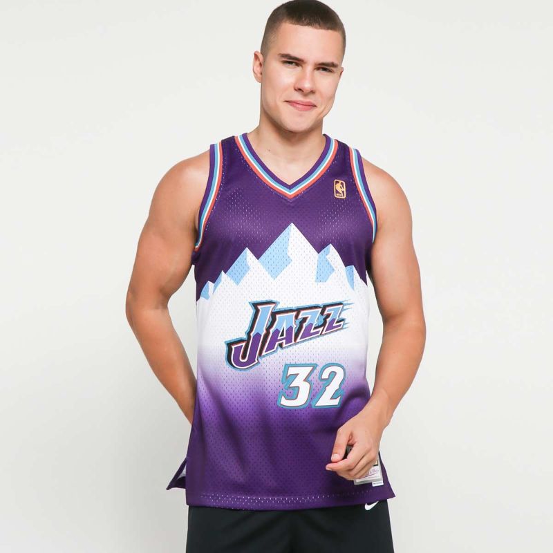 karl malone jersey mitchell and ness