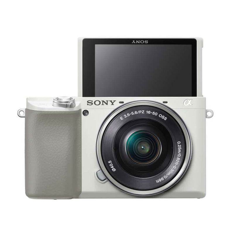 Jual Sony Alpha A6100 Kit 1650mm Mirrorless Digital Camera White Di