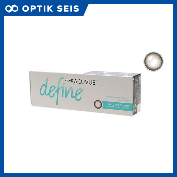 Jual 1 DAY ACUVUE DEFINE [Radiant Charm & Radiant Bright] - -6.50 ...