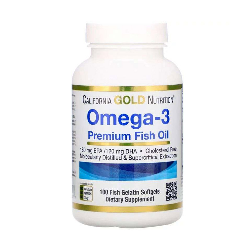 Jual California Gold Nutrition Usa Omega 3 Premium Fish Oil Suplemen ...