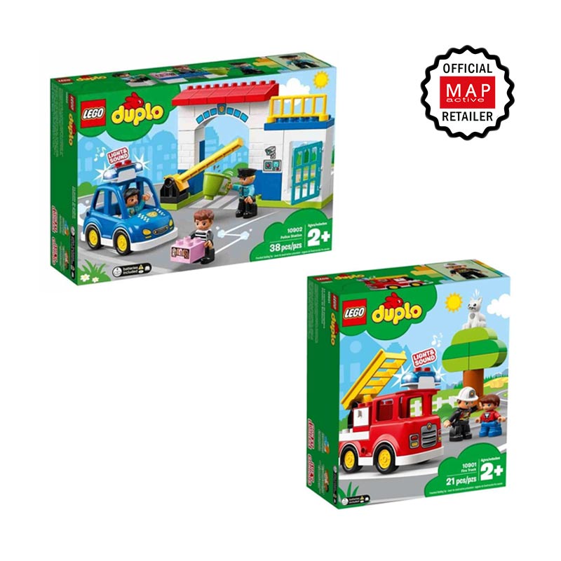 lego duplo 10901 fire truck