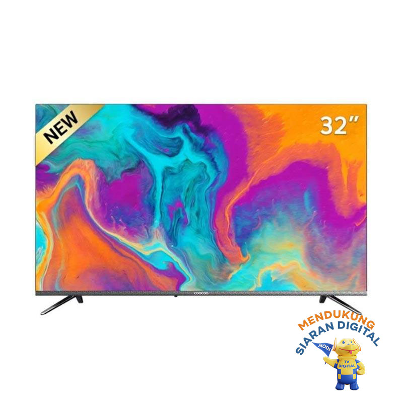 Jual Coocaa Model 32s6g Netflix Youtube Google Assistant Android 9 0 Smart Led Tv Hd 32 Inch Terbaru Juli 2021 Blibli