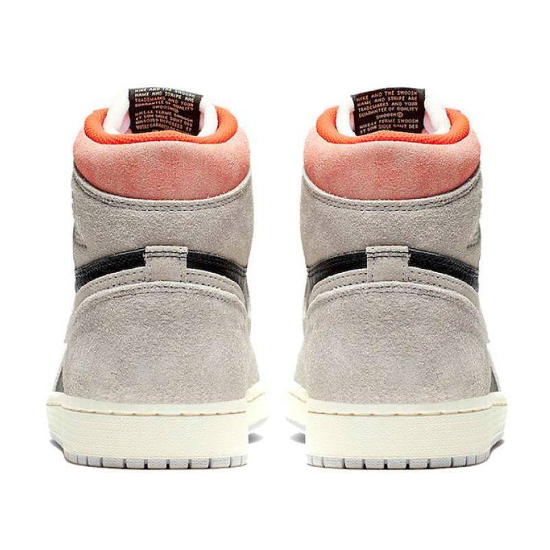aj1 grey crimson