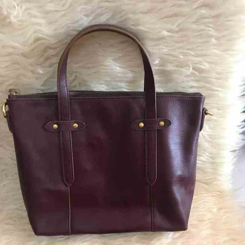 Fossil felicity sales satchel fig