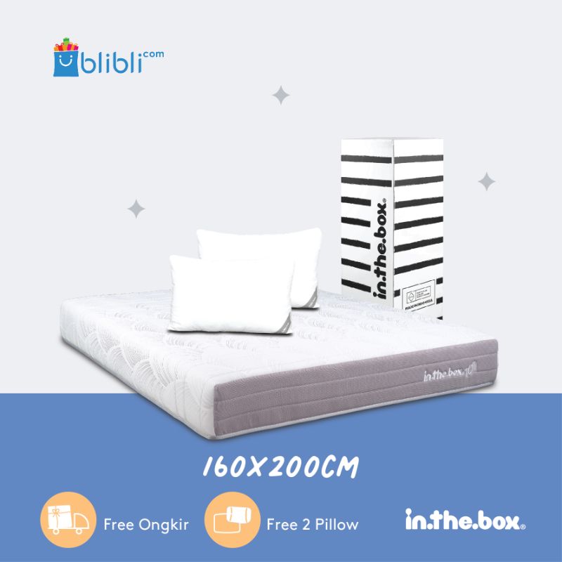 Jual Inthebox 101 Kasur Springbed [matras Only] Free