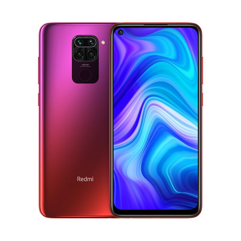 Jual Promo - Xiaomi Redmi Note 9 Smartphone - Red [128 GB