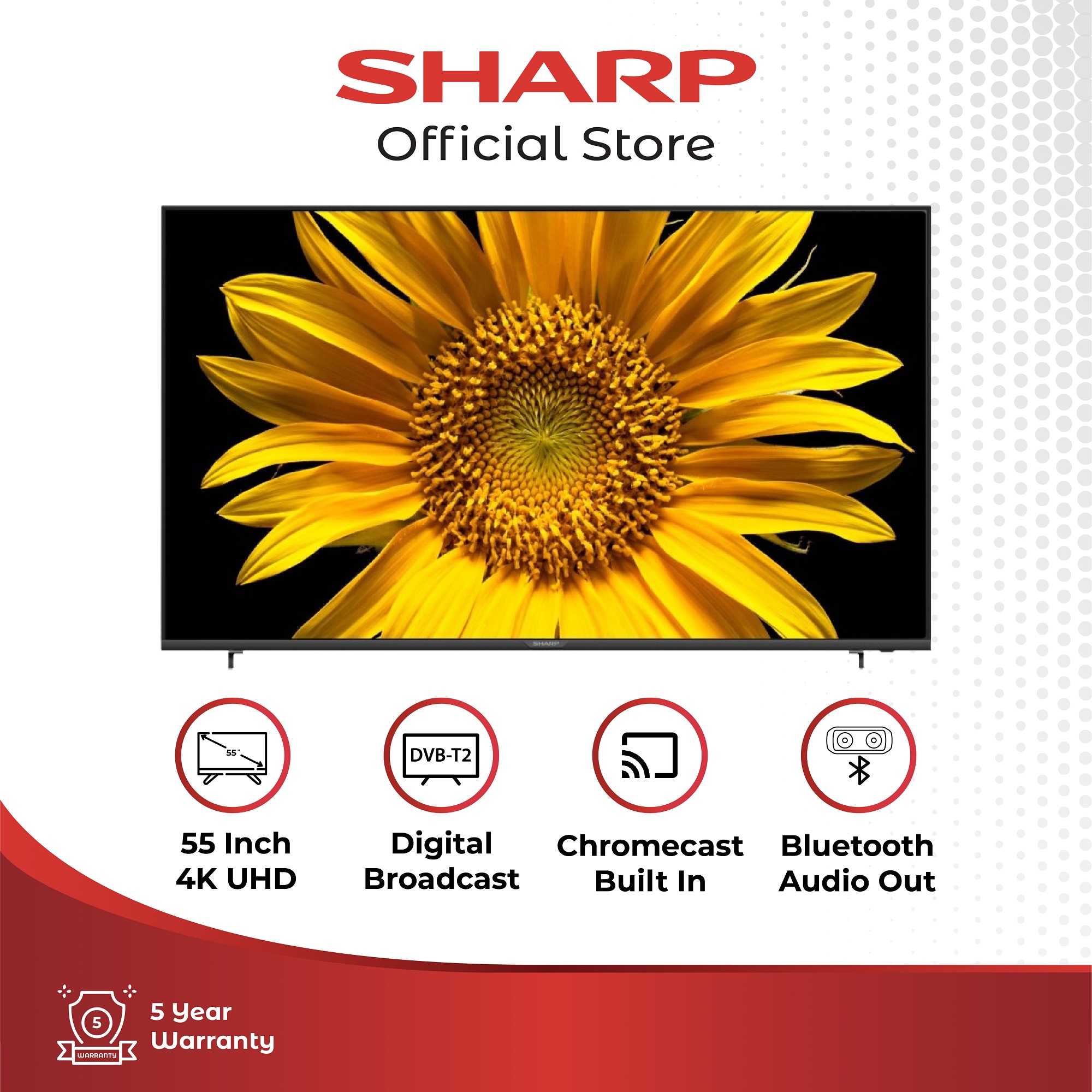 Sharp Tv 55 Inch Tesco at Gary Poole blog